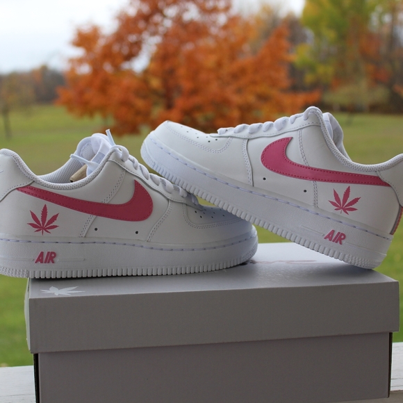 weed custom air force 1